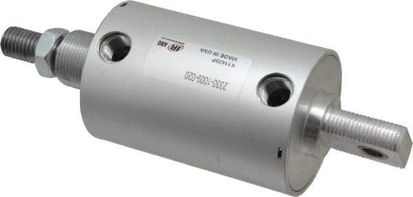 ARO/Ingersoll-Rand - 2" Stroke x 3" Bore Double Acting Air Cylinder - 3/8 Port, 3/4-10 Rod Thread - Exact Industrial Supply