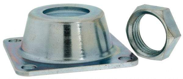 ARO/Ingersoll-Rand - Air Cylinder Flange - For 3/4 & 1-1/8" Air Cylinders, Use with ARO/Ingersoll Rand Micro-Air Cylinders - Exact Industrial Supply
