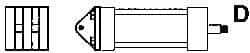 ARO/Ingersoll-Rand - Air Cylinder MP1 Fixed Clevis Mount Kit - For 2-1/2" Air Cylinders, Use with Provenair Series - Exact Industrial Supply