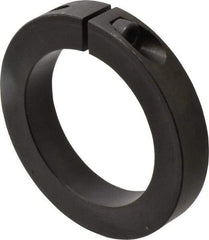 Climax Metal Products - 75mm Bore, Steel, One Piece Clamp Collar - 4-1/4" Outside Diam - Exact Industrial Supply