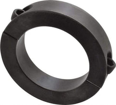 Climax Metal Products - 2-3/4" Bore, Steel, Two Piece Shaft Collar - 4" Outside Diam, 7/8" Wide - Exact Industrial Supply