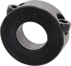 Climax Metal Products - 20mm Bore, Steel, Two Piece Shaft Collar - 1-5/8" Outside Diam - Exact Industrial Supply
