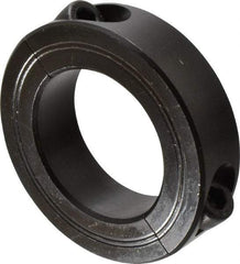 Climax Metal Products - 45mm Bore, Steel, Two Piece Shaft Collar - 2-7/8" Outside Diam - Exact Industrial Supply