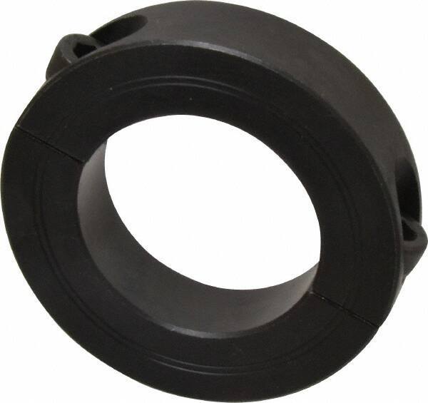 Climax Metal Products - 48mm Bore, Steel, Two Piece Shaft Collar - 3-1/8" Outside Diam - Exact Industrial Supply