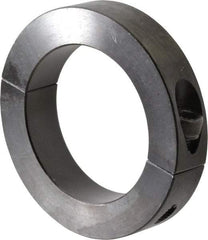 Climax Metal Products - 65mm Bore, Steel, Two Piece Shaft Collar - 3-3/4" Outside Diam - Exact Industrial Supply