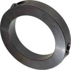Climax Metal Products - 75mm Bore, Steel, Two Piece Shaft Collar - 4-1/4" Outside Diam - Exact Industrial Supply