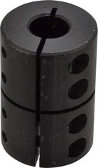 Climax Metal Products - 1/2" Inside x 1-1/4" Outside Diam, Rigid Coupling without Keyway - 1-7/8" Long - Exact Industrial Supply