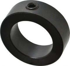 Climax Metal Products - 1-3/4" Bore, Steel, Set Screw Shaft Collar - 2-5/8" Outside Diam, 7/8" Wide - Exact Industrial Supply