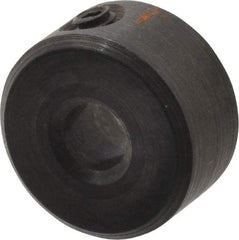 Climax Metal Products - 3mm Bore, Steel, Set Screw Shaft Collar - 3/8" Outside Diam - Exact Industrial Supply