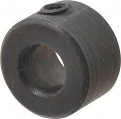 Climax Metal Products - 6mm Bore, Steel, Set Screw Shaft Collar - 1/2" Outside Diam - Exact Industrial Supply