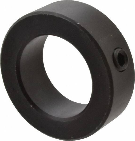 Climax Metal Products - 30mm Bore, Steel, Set Screw Shaft Collar - 1-7/8" Outside Diam - Exact Industrial Supply