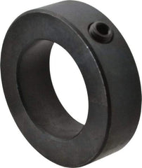 Climax Metal Products - 35mm Bore, Steel, Set Screw Shaft Collar - 2-1/4" Outside Diam - Exact Industrial Supply
