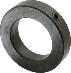 Climax Metal Products - 50mm Bore, Steel, Set Screw Shaft Collar - 3-1/8" Outside Diam - Exact Industrial Supply