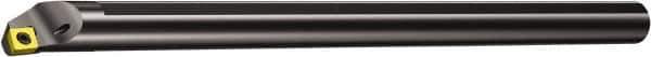Sandvik Coromant - 30.5mm Min Bore Diam, 12" OAL, 1" Shank Diam, E-SCLC Indexable Boring Bar - CCMT 32.52 Insert, Screw Clamping Holding Method - Exact Industrial Supply
