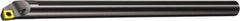 Sandvik Coromant - 30.5mm Min Bore Diam, 12" OAL, 1" Shank Diam, E-SCLC Indexable Boring Bar - CCMT 32.52 Insert, Screw Clamping Holding Method - Exact Industrial Supply