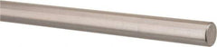 Thomson Industries - 1/4" Diam, 2' Long, Steel Standard Round Linear Shafting - 60-65C Hardness, .2495/.2490 Tolerance - Exact Industrial Supply