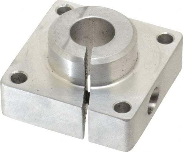 Thomson Industries - 1/2" Diam, Aluminum Alloy Shaft Support - Plain Shafting - Exact Industrial Supply