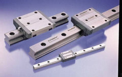 Thomson Industries - 97.4mm L x 60mm W x 35.9mm H, 40mm Transverse Hole Spcg, 40mm Lateral Hole Spcg, Narrow Ball Carriage - 16mm Overhang, M8 Hole, 42" High Assembly - Exact Industrial Supply