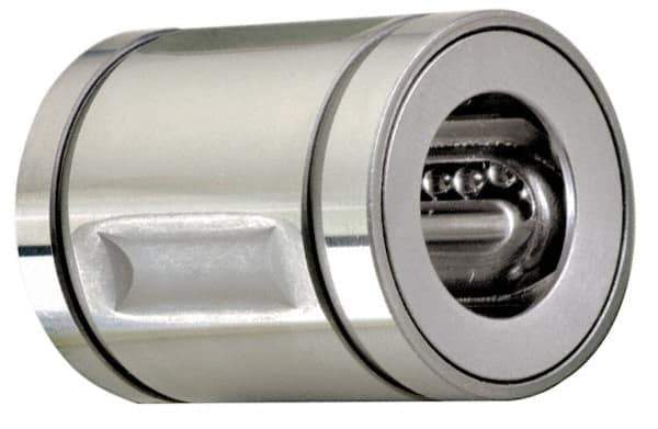 Thomson Industries - 1-1/2" Inside Diam, 770 Lbs. Dynamic Capacity, Open Linear Bearing - Exact Industrial Supply