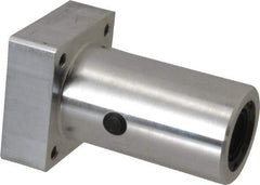 Thomson Industries - 1-3/4" Inside Diam, 1130/2260 Lbs. Dynamic Capacity, Twin Flanged Pillow Block Linear Bearing - 2.38" Overall Width - Exact Industrial Supply