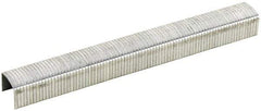 Stanley Bostitch - 3/8" Long x 7/16" Wide, 19 Gauge Crowned Construction Staple - Steel, Galvanized Finish - Exact Industrial Supply