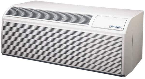 Friedrich - 7,700/7,600 BTU, 230/208 Volt PTAC Air Conditioner with Electric Heat - 2.8/3 Amp Rating, 13 EER Rating, 42" Wide x 21-1/2" Deep x 16" High - Exact Industrial Supply