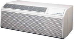 Friedrich - 9,000/8,800 BTU, 230/208 Volt PTAC Air Conditioner with Electric Heat - 3.7/3.9 Amp Rating, 12.1 EER Rating, 42" Wide x 21-1/2" Deep x 16" High - Exact Industrial Supply