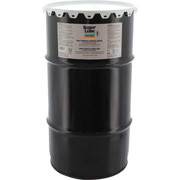 Synco Chemical - 120 Lb Keg Synthetic General Purpose Grease - Translucent White, Food Grade, 450°F Max Temp, NLGIG 0, - Exact Industrial Supply