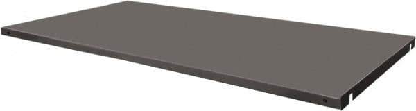 Durham - Gray, Steel, Cabinet Shelf - 69-15/16" Wide x 20-27/32" Deep x 3" High Body - Exact Industrial Supply