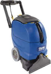 Clarke - 16" Cleaning Width, 120" Water Lift, Walk Behind Portable Carpet Extractor - 1.5 hp, 9 Gal Tank Capacity, 7 Gal Tank Recovery Capacity, 120 Pump psi - Exact Industrial Supply