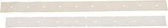 Clarke - Squeegee Blade Kit - 20" Machine, For Use with Clarke RA40, Use on Floors - Exact Industrial Supply
