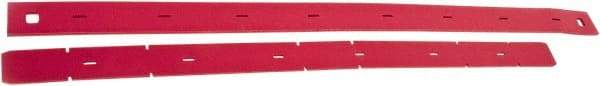 Clarke - Squeegee Blade Kit - 20" Machine, For Use with Clarke RA40, Use on Floors - Exact Industrial Supply