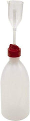 Dynalon Labware - 500 mL Dispensing Bottle - Polyethylene, Translucent, 12.8" High x 3" Diam - Exact Industrial Supply