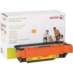 Xerox - Yellow Toner Cartridge - Use with HP Color LaserJet Enterprise 500 MFP, M551, M575, M570 - Exact Industrial Supply
