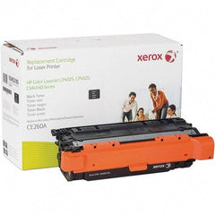 Xerox - Black Toner Cartridge - Use with HP Color LaserJet CP4025, CP4525, CM4540 - Exact Industrial Supply