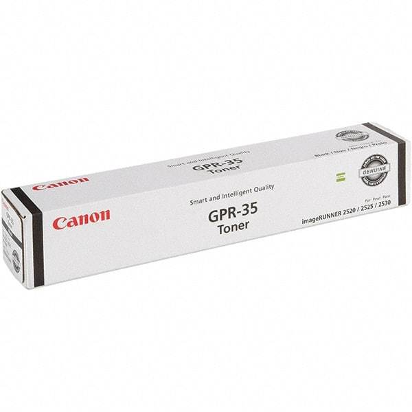 Canon - Black Toner Cartridge - Use with Canon imageRUNNER 2530, 2525 - Exact Industrial Supply