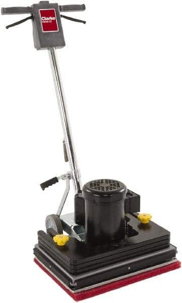 Clarke - 20" Cleaning Width, Electric Multi Purpose Floor Machine - 1.5 hp, 3,450 RPM - Exact Industrial Supply