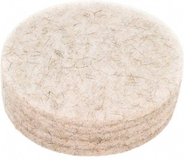 Clarke - 26" Diam Floor Pad - 13" Machine, White Pad, Polyester - Exact Industrial Supply