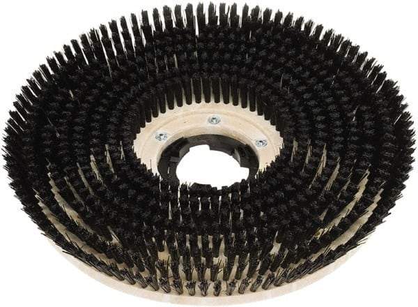 Clarke - 20" Diam Scrubbing Brush - 20" Machine, Black Pad, Polypropylene - Exact Industrial Supply