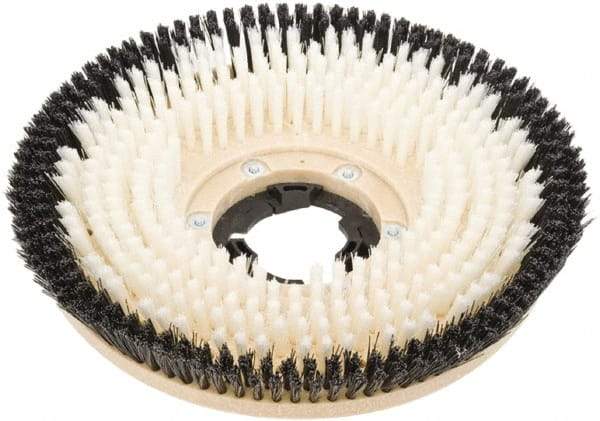 Clarke - 17" Diam Carpet Brush - 17" Machine, Black Pad, Nylon - Exact Industrial Supply