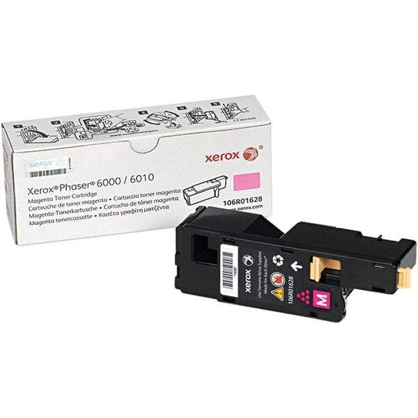 Xerox - Magenta Toner Cartridge - Use with Xerox Phaser 6010 - Exact Industrial Supply