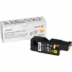Xerox - Yellow Toner Cartridge - Use with Xerox Phaser 6010 - Exact Industrial Supply