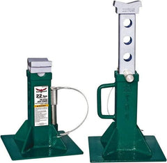 Safeguard - 44,000 Lb Capacity Jack Stand - 13-3/8 to 19-5/8" High - Exact Industrial Supply