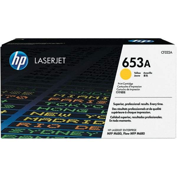 Hewlett-Packard - Yellow Toner Cartridge - Use with HP Color LaserJet Enterprise flow MFP M680z, MFP M680 - Exact Industrial Supply