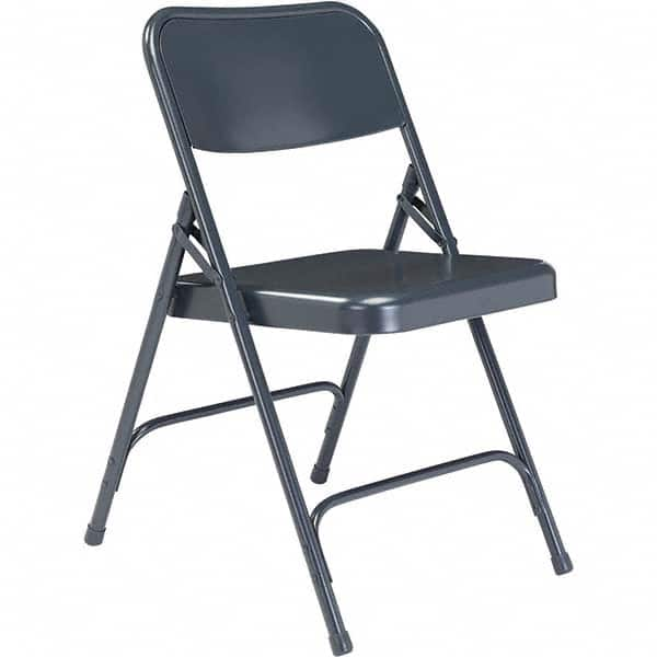 National Public Seating - Folding Chairs Pad Type: Folding Chair Material: Steel - Exact Industrial Supply