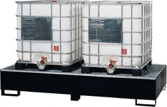 Enpac - IBC Sumps, Platforms & Decks Type: IBC Pallet Number of Totes: 2 - Exact Industrial Supply