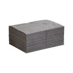 Pads, Rolls & Mats; Product Type: Pad; Application: Universal; Overall Length (Inch): 20 in; Total Package Absorption Capacity: 17.6 gal; Material: Polypropylene; Fluids Absorbed: Water; Solvents; Universal; Oil; Coolants; Absorbency Weight: Medium; Width