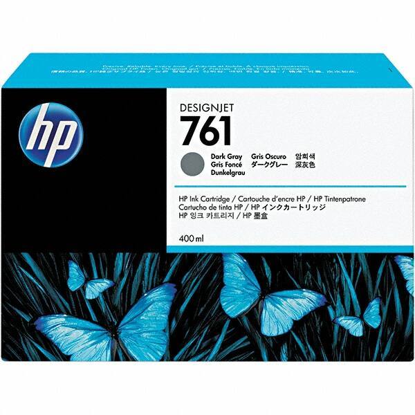 Hewlett-Packard - Dark Gray Ink Cartridge - Use with HP Designjet T7100 - Exact Industrial Supply