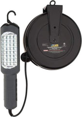 Value Collection - 120 Volt, 1,440 Watt, Electric, LED Portable Drop Light Work Light - 30' Cord, 1 Head, 450 Lumens, ABS - Exact Industrial Supply