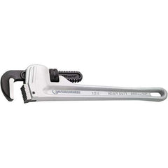 Rothenberger - Pipe Wrenches Type: Cast Aluminum Pipe Wrench Maximum Pipe Capacity (Inch): 5 - Exact Industrial Supply